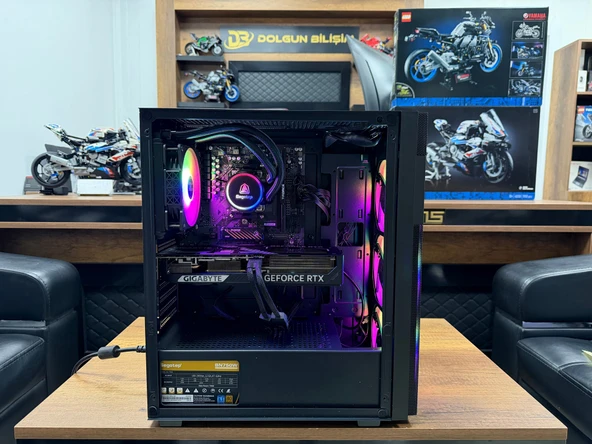 Segotep Axe 5 R5-7500F 16GB DDR5 1TB SSD RTX5070 12GB Gaming Kasa ürün görseli 1