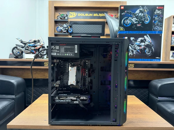 Hiper Zoe R5-5500 2x8GB DDR4 RAM RTX 5060 8GB 500GB SSD GAMİNG KASA ürün görseli 1