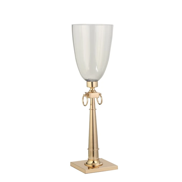 GOLD MEŞALE KÜÇÜK ŞAMDAN 18*18*60 CM ürün görseli 1