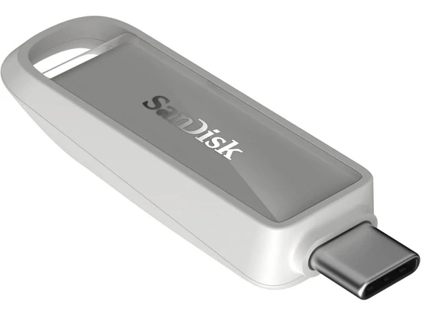 SanDisk Phone Drive 128GB SDIXS0N-128G-GN6NE Type-C Flash Bellek Arktik Beyaz ürün görseli 1
