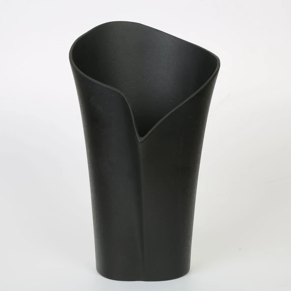 SİYAH LALE VAZO 18*18*16 CM ürün görseli 1