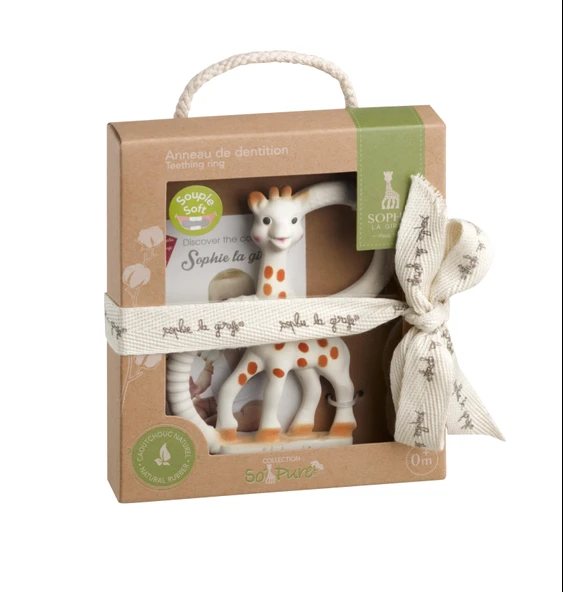 Sophie la Girafe So Pure Yumuşak Diş Kaşıma Halkası ürün görseli 1