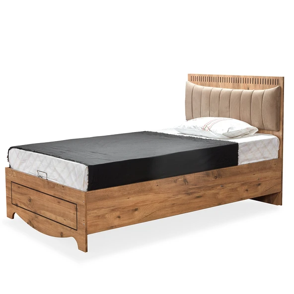 Bazalı Karyola, Papatya Baza Başlık Comfort Yatak Seti 90x190 Cm ürün görseli 1