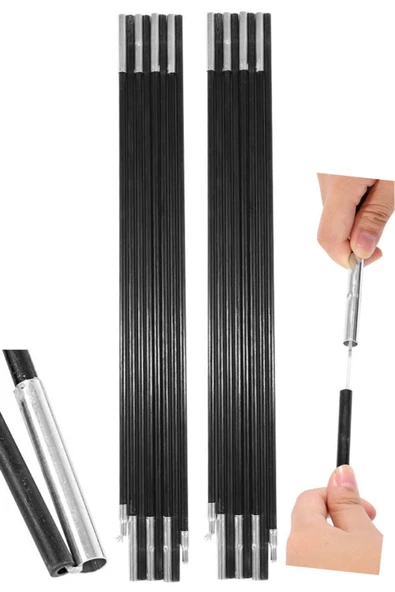 Realx 6 Kişilik Çadır Polü Çadır Kurulum Demiri 16 Çubuk Set 220x250x150 çadırlar için kurulum polüdür ürün görseli 1