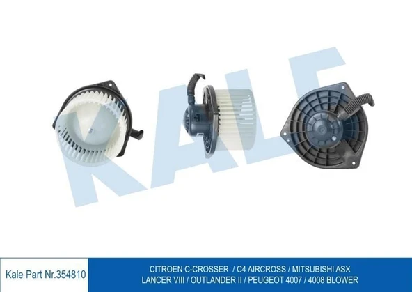KALORİFER MOTORU C-CROSSER  C4 AIRCROSS PEUGEOT 4007 4008 -MITSUBISHI ASX LANCER VIII OUTLANDER II ürün görseli 1