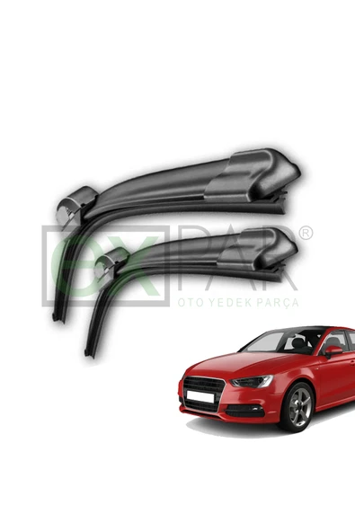 AUDI A3 HATCHBACK / SEDAN ÖN CAM SİLECEK SÜPÜRGESİ TAKIMI 2013 - 2020 ürün görseli 1