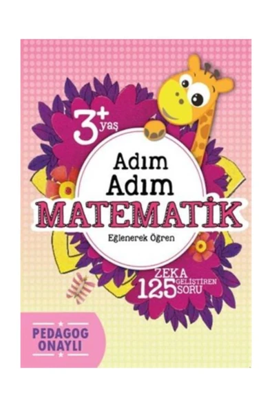 Adım Adım Matematik 3 Yaş ürün görseli 1