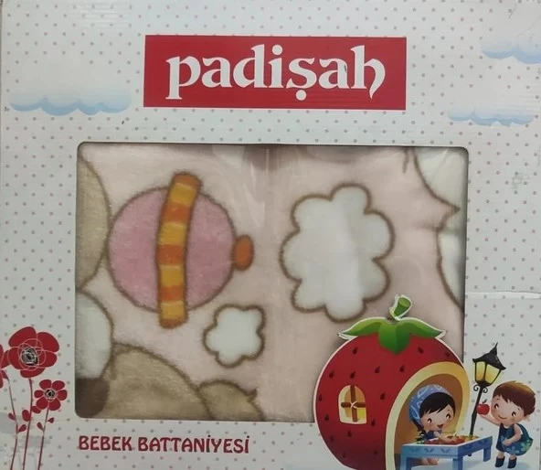 PADİŞAH Vizon Bebek Battaniyesi 100 X 120 Cm ürün görseli 1