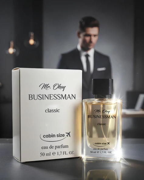 Mr. Okay Businessman Classic 50 ML - Resim 3