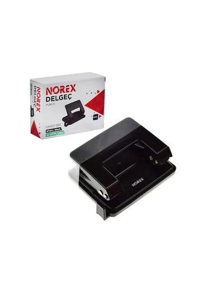 Norex Metal Delgeç 20 Sayfa Siyah - Uh102-190 ürün görseli 1