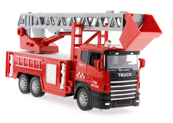 Die Cast Sürtmeli Merdivenli İtfaiye Aracı ürün görseli 1