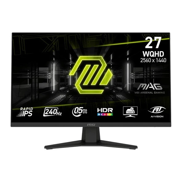 MSI MAG 274QF 27" 0.5 ms 2K IPS 180 Hz Oyuncu Monitörü ürün görseli 1