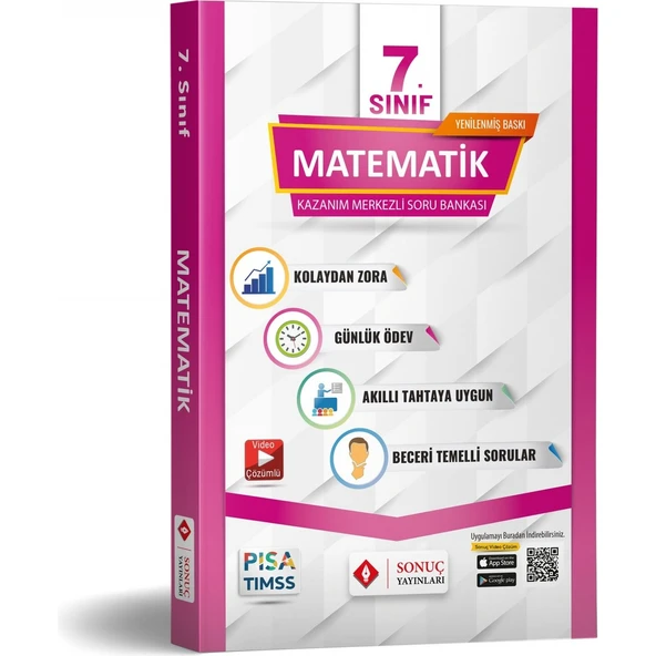 Sonuç Yayınları 7.Sınıf Matematik Modüler Set Ortaokul ürün görseli 1