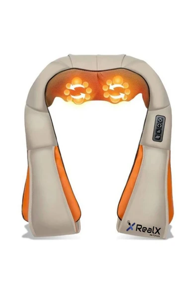 Realx Ovmalı Isıtmalı Boyun Sırtbel Omuz Cihazı Bacak Masaj Aleti ürün görseli 1
