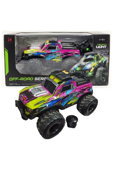 PTTAVM: 1:16 Ölçek Cross Country Işıklı Off-Road RC Araba