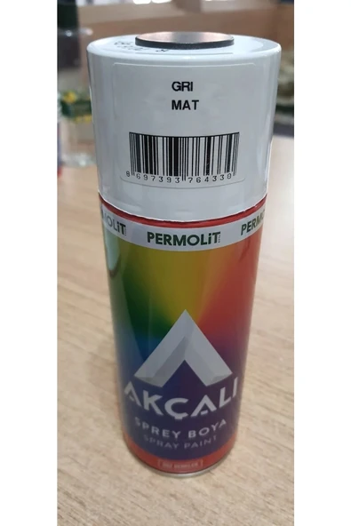 AKÇALI SPREY BOYA R7016M MAT GRİ ürün görseli 1