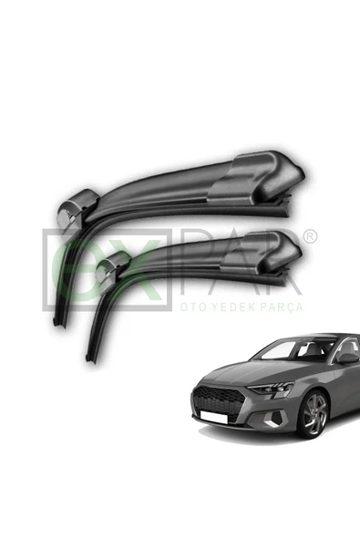 Audi A3 Hatchback / Sedan Uyumlu  Ön Cam Si̇lecek Süpürgesi̇ Takimi 2021 - 2024 ürün görseli 1