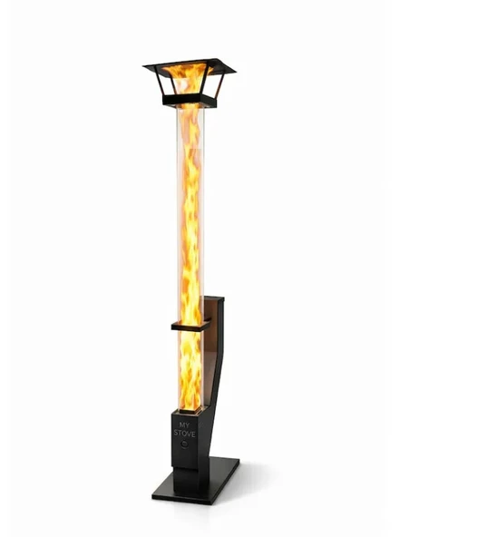 Realx Füze Roket Pelet Sobası 160 Cm Mega Boy Pürmüz Ve Pelet Hediyeli Ürün ürün görseli 1