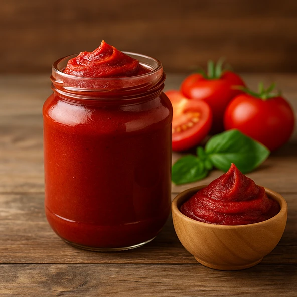 Domates Salçası 1 kg | Ev Yapımı Kıvamında Katkısız ürün görseli 1
