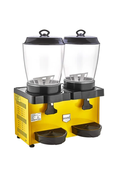 Remta Royal Mini Çiftli Şerbet Ve Ayran Soğutucu - 11+11 LT - ST35 ürün görseli 1