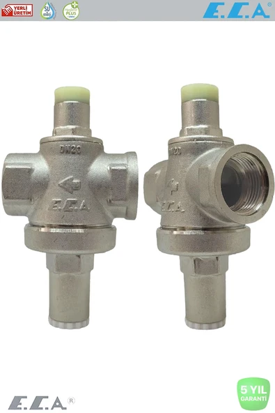 Eca E.C.A 1/2" Basınç Düşürücü Valf Pistonlu 602111004 - Resim 2