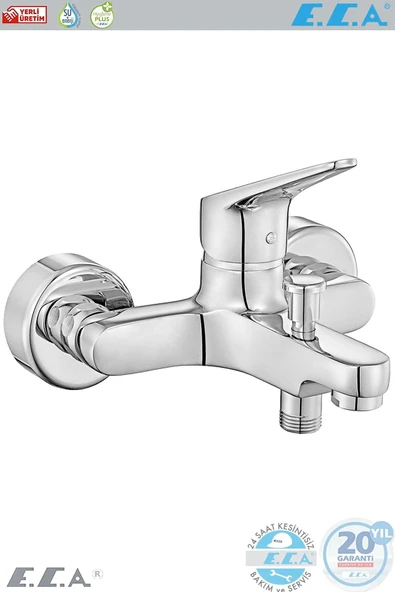 Eca Spylos Banyo Duş Bataryası Banyo Armatür Musluk Banyo Bataryası 102102494 ürün görseli 1