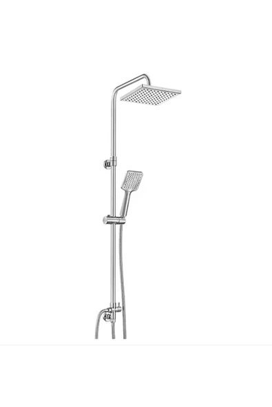 Eca Ar Dicle Banyo Kare Takım Duş Kolonu Tepe Duş Seti 102158045 ürün görseli 1