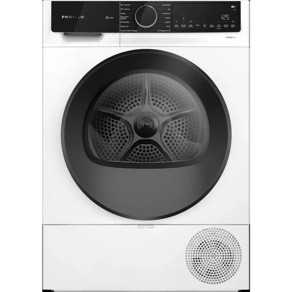 KM0961CKTR 9 kg Beyaz Kurutma Makinesi A+ Enerji Sınıfı Isı Pompalı Teknoloji ile Gelişmiş Özellikler ürün görseli 1