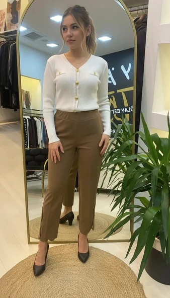 misswhence pantolon 36111 camal ürün görseli 1