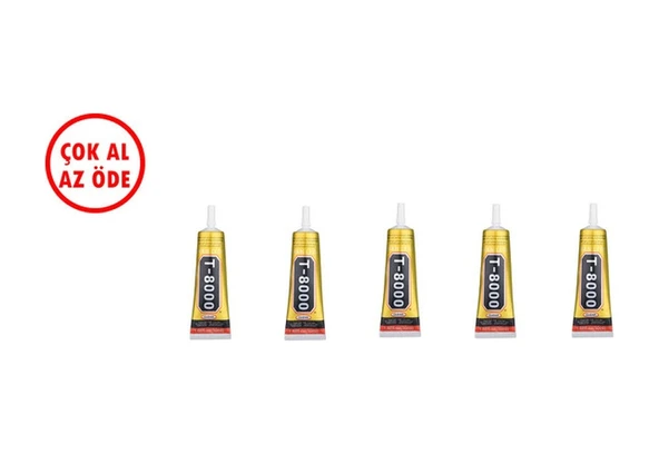 T-8000 50ML Yapıştırıcı 5 Adet ürün görseli 1