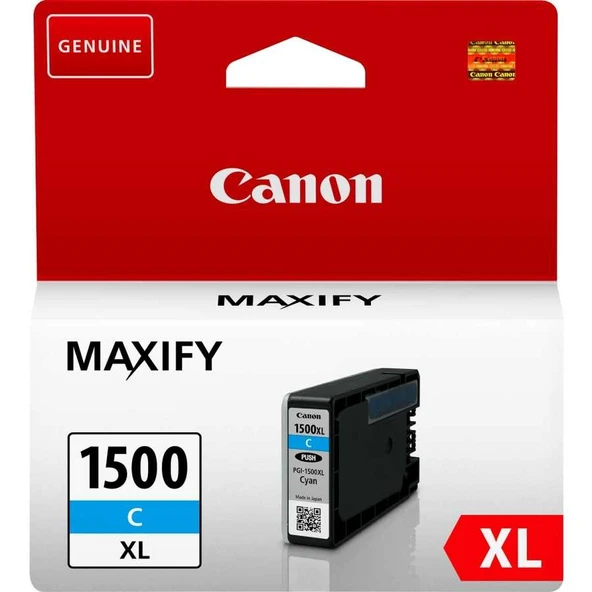 Tonersepeti Canon PGI-1500XL Mavi  Kartuş ürün görseli 1