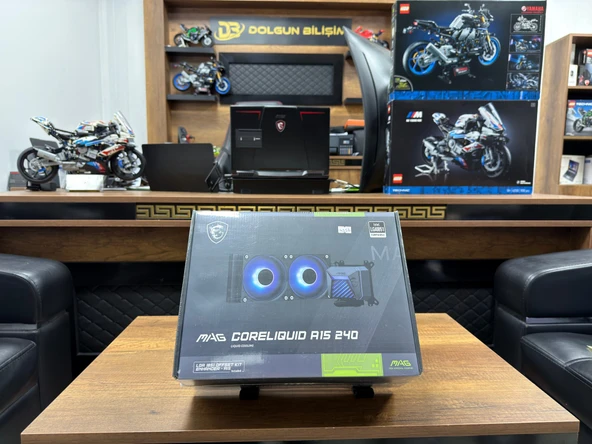 MSI MAG CoreLiquid A15 240mm Siyah İşlemci Sıvı Soğutucu ürün görseli 1