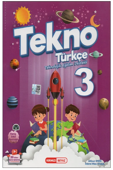 Kırmızı Beyaz 3.Sınıf Tekno Türkçe ürün görseli 1