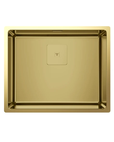 TEKA FLEXLİNEA RS15 50.40 BRASS ALTIN RENK TEZGAHALTI PASLANMAZ ÇELİK EVİYE ürün görseli 1
