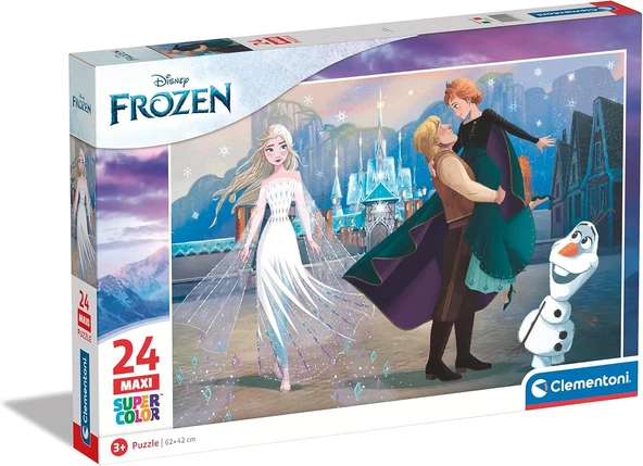Clementoni 24242 Supercolor Disney Karlar Ülkesi Yapboz  24 Maksi Parça - 24242 ürün görseli 1