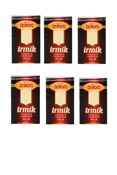Makarnası İrmik 500 Gr X 6 Adet ürün görseli 1