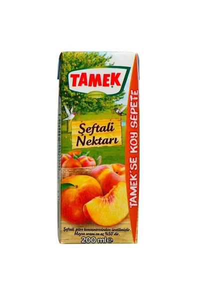 Şeftali Nektarı 200 ml X 27 Adet - Resim 2