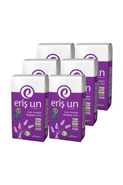 Eriş Un 2 kg x 6 Adet (12 kg) ürün görseli 1