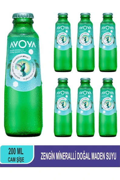 Zengin Mineralli Doğal Maden Suyu 200 ML x 6 ürün görseli 1