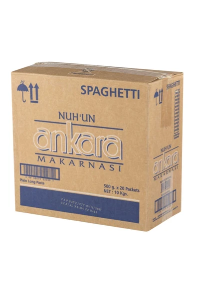 Nuh Un Ankara Spaghetti 500 G 20 Adet ürün görseli 1