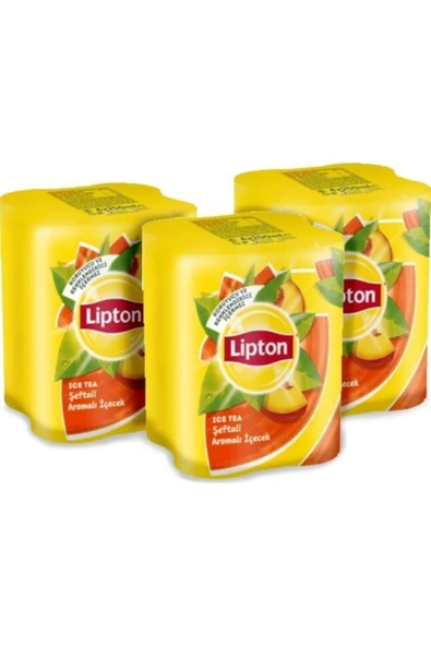 Ice Tea Şeftali Aromalı 4 X 250 Ml 3 Paket ürün görseli 1