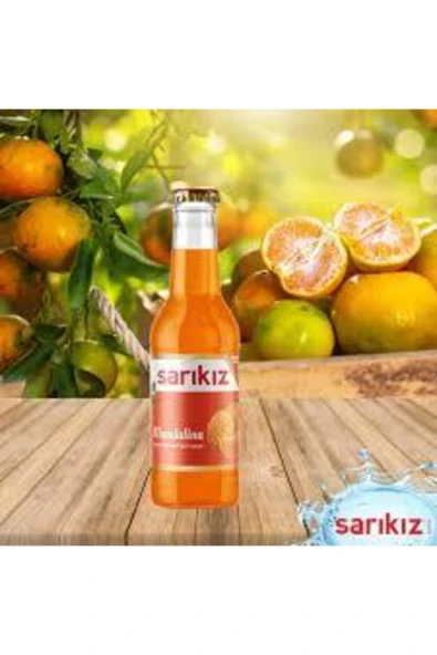 Mandalina Aromalı Maden Suyu 200 ml 24'lü ürün görseli 1