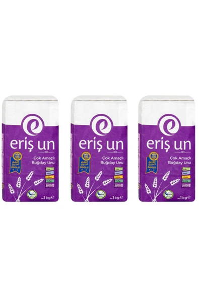 Eriş Un 1 Kg X 3 Adet ürün görseli 1