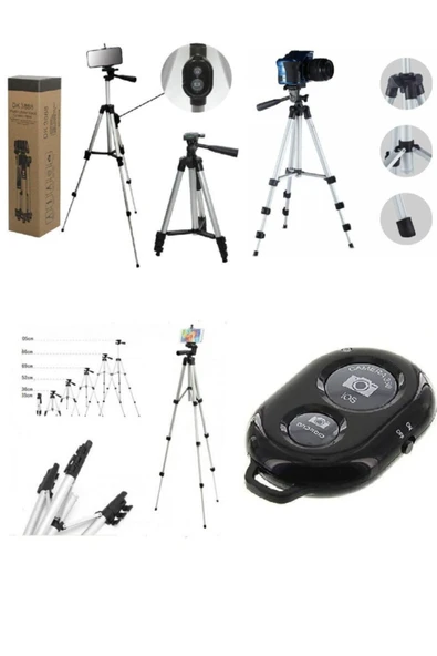 Mobile Phone Tripod Camera Dk-3888 - Resim 3