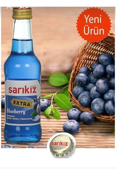 Extra Yaban Mersinli Soda 200 ml x 24 Adet ürün görseli 1