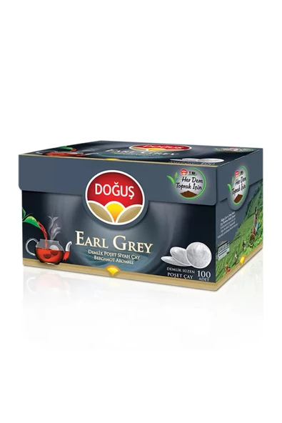 Earl Grey Demlik Poşet Çay Bergamotlu 3.2 g x 100 Adet ürün görseli 1
