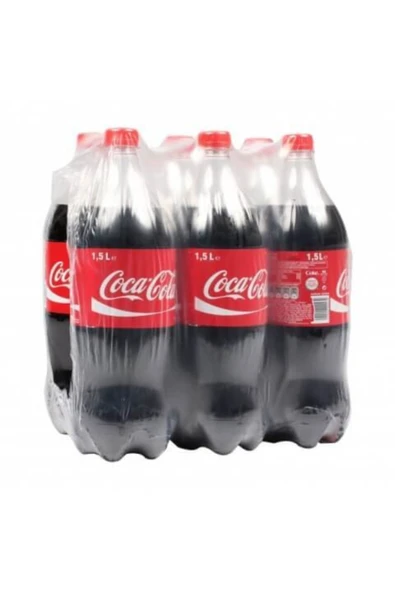 Coca Cola 1,5 lt 6 Adet ürün görseli 1