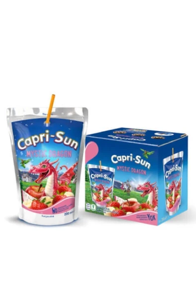 Capri-Sun Mystic Dragon Meyve Suyu 200 ml x 20 Adet ürün görseli 1