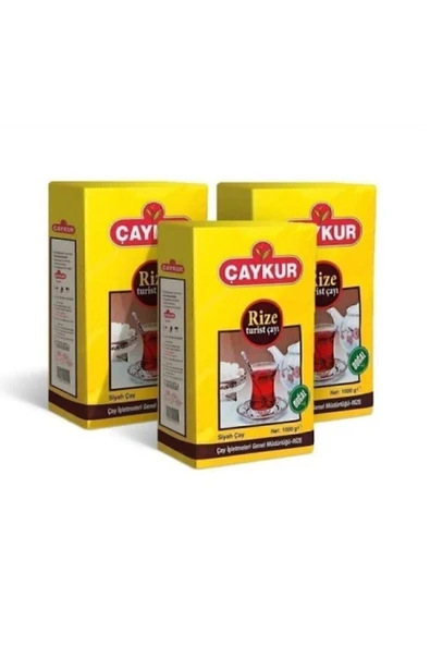 Rize Turist Siyah Dökme Çay 3 x 1 Kg ürün görseli 1