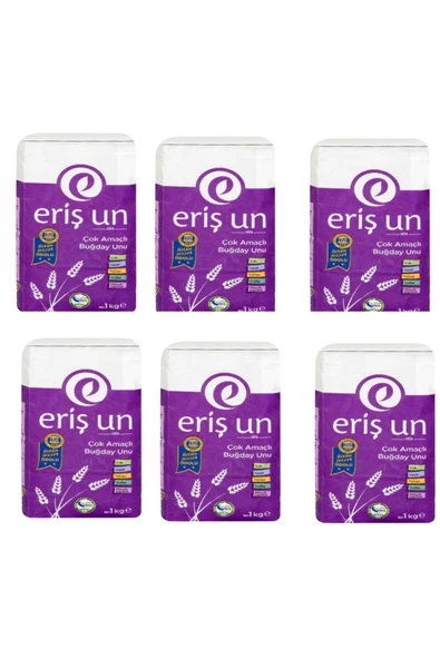 Eriş Un 1 Kg X 6 Adet ürün görseli 1